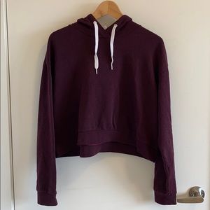 Cropped Maroon Sweater